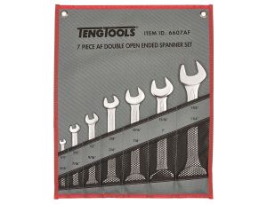 TengTools - Klucze płaskie stałe w zestawie 6607AF - 6607AF