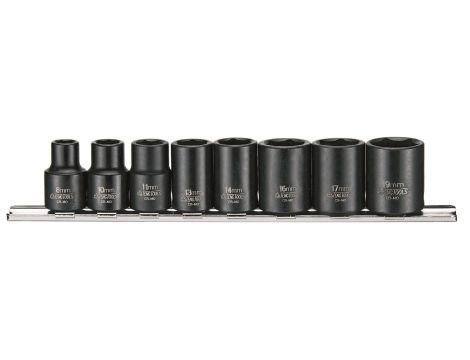 TengTools - Nasadki udarowe w zestawie z chwytem kwadratowym 3/8" 9381 - 9381