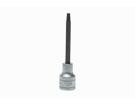 TengTools - Nasadka długa TX z chwytem 1/2" TX27 100 mm - M122227T-C