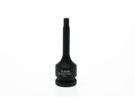 TengTools - Nasadka trzpieniowa udarowa 6-kątna z chwytem kwadratowym 1/2" 6 mm - 921506-C