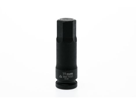 TengTools - Nasadka trzpieniowa udarowa 6-kątna z chwytem kwadratowym 1/2" 19 mm - 921519-C