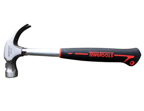 TengTools - Młotek stolarski ze stalowym trzonkiem rurowym i magnesem HMCH16M - HMCH16M