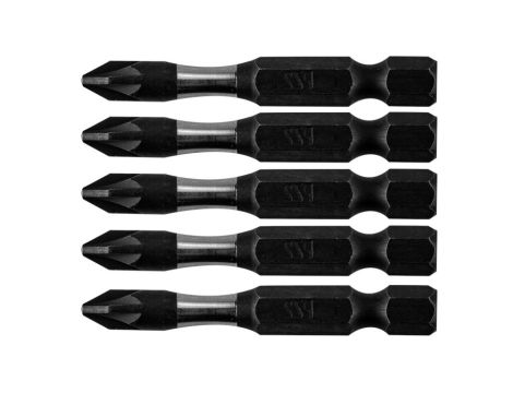 Neo Tools - Bity udarowe S2, 50 mm, PZ2 - 5 szt. - 09-579