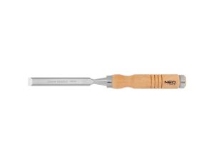 Neo Tools - Dłuto 14 mm, CRV, uchwyt drewniany - 37-814