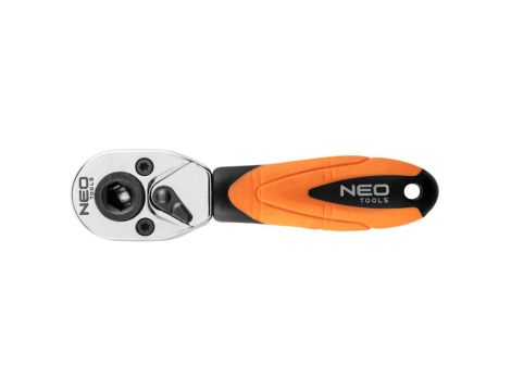 Neo Tools - Grzechotka do bitów i nasadek 1/4", 105 mm - 08-501