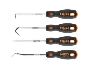 Neo Tools - Haki 150 mm, zestaw 4 szt. - 04-231