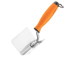 Neo Tools - Kielnia sztukatorska kątowa, wewnętrzna, 80 mm, uchwyt dwumateriałowy - 50-155