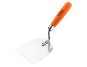 Neo Tools - Kielnia sztukatorska podkówka, 100 mm, uchwyt drewniany - 50-133