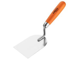 Neo Tools - Kielnia sztukatorska podkówka, 80 mm, uchwyt drewniany - 50-132