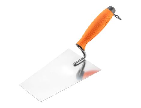 Neo Tools - Kielnia sztukatorska trapezowa, 180 mm, uchwyt dwumateriałowy - 50-148