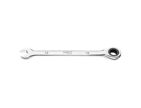 Neo Tools - Klucz płasko-oczkowy z grzechotką, 13 mm - 09-065