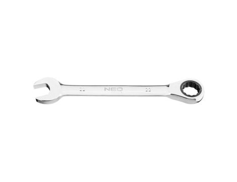 Neo Tools - Klucz płasko-oczkowy z grzechotką, 22 mm - 09-042