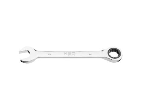 Neo Tools - Klucz płasko-oczkowy z grzechotką, 24 mm - 09-043