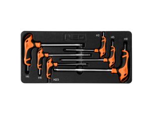Neo Tools - Klucze Hex 6 szt. wkładka - 84-254