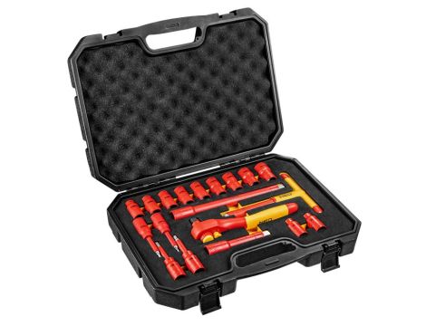 Neo Tools - Klucze nasadowe 1000V, 19szt. - 01-306