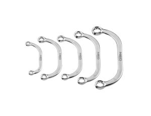 Neo Tools - Klucze oczkowe wygięte 9-22 mm, zestaw 5 szt. - 09-176