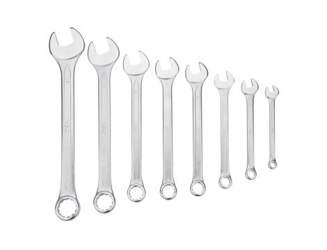 Neo Tools - Klucze płasko-oczkowe 6-19 mm, zestaw 8 szt. - 09-751