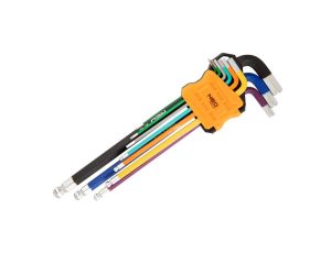 Neo Tools - Klucze sześciokątne 1.5-10 mm, zestaw 9 szt. - 09-512