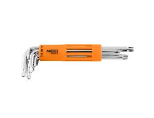 Neo Tools - Klucze Torx długie T10-T50, zestaw 8 szt. - 09-524