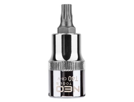 Neo Tools - Końcówka Torx na nasadce 1/2", T40 x 55 mm - 08-754