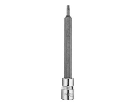 Neo Tools - Końcówka TORX TX10 na nasadce 1/4", długa, 87 mm - 10-340 op=5 szt