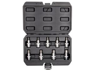 Neo Tools - Końcówki sześciokątne na nasadce 55 mm, zestaw 9 szt. - 08-705