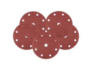 Neo Tools - Krążki ścierne 150 mm, P100, 5 szt., z 9 otworami do 04-721 - 08-993 op=5 szt