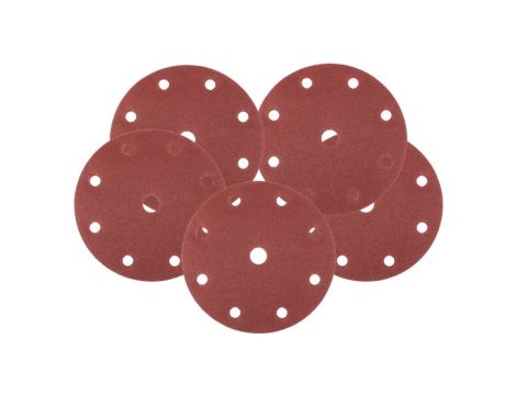 Neo Tools - Krążki ścierne 150 mm, P120, 5 szt., z 9 otworami do 04-721 - 08-994 op=5 szt