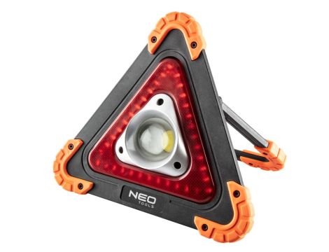 Neo Tools - Lampa bateryjna + trójkąt ostrzegawczy 2 w 1 - 99-076