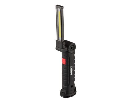 Neo Tools - Lampa warsztatowa akumulatorowa 200 lm COB + latarka - 99-041