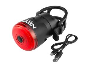 Neo Tools - Lampka rowerowa tylna, funkcja STOP - 91-003