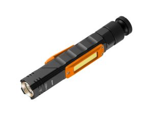 Neo Tools - Latarka akumulatorowa USB  300 lm 2 w 1 CREE XPE + COB LED - 99-034