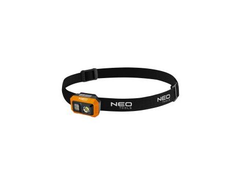 Neo Tools - Latarka czołowa akumulatorowa 500 lm USB COB LED 12 szt. - 99-115