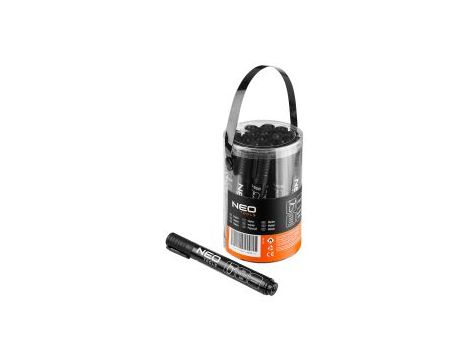 Neo Tools - Marker budowlany, czarny, permanentny, wodoodporny, olejowy, 1 szt. - 13-858