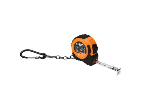 Neo Tools - Mini miara zwijana brelok 2 m x 13 mm, 1 szt. - 67-200