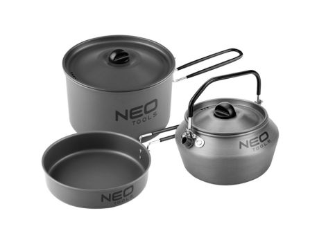 Neo Tools - Naczynia turystyczne 3 w 1 - 63-145