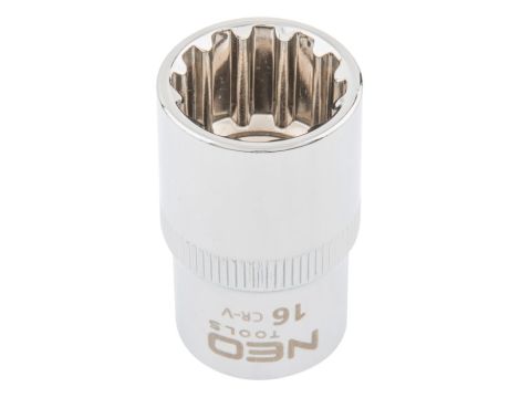Neo Tools - Nasadka Spline 1/2", 16 mm - 08-588 op=5 szt