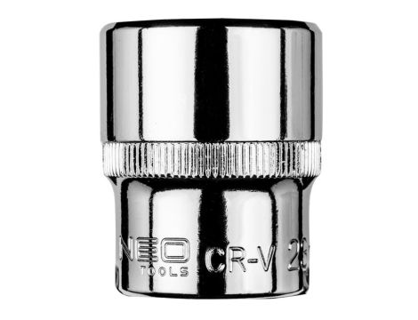 Neo Tools - Nasadka sześciokątna 1/2", 23 mm - 08-423 op=5 szt