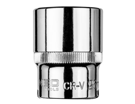 Neo Tools - Nasadka sześciokątna 1/2", 25 mm - 08-425