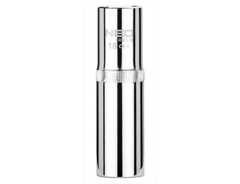 Neo Tools - Nasadka sześciokątna długa 1/2", 16 mm, Superlock - 08-054