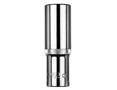 Neo Tools - Nasadka sześciokątna długa 1/2", 19 mm - 08-469