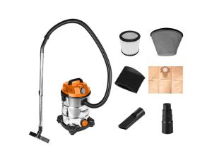 Neo Tools - Odkurzacz przemysłowy 1400W, zbiornik 30l - 04-738
