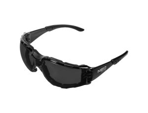 Neo Tools - Okulary ochronne z wkładką piankową, przyciemniane soczewki, klasa odporności FT - 97-522
