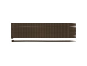 Neo Tools - Opaski zaciskowe ogrodowe 3,6 x 200mm, 50 szt., brązowe - 15-974 op=5 szt