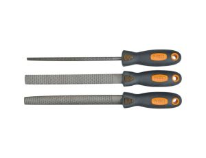 Neo Tools - Pilniki do drewna, 200 mm, zestaw 3 szt. - 37-600