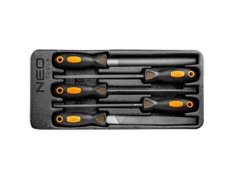 Neo Tools - Pilniki, zestaw 5 szt., wkładka - 84-244