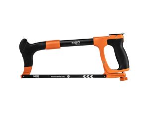 Neo Tools - Piła do metalu heavy duty 300 mm z pojemnikiem na brzeszczoty, aluminium, dwukomponentowy uchwyt - 43-301