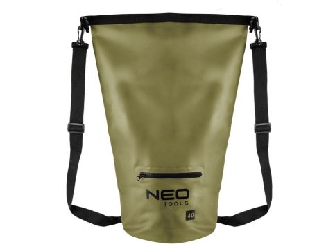Neo Tools - Plecak wodoodporny, PVC, 40 l - 63-162