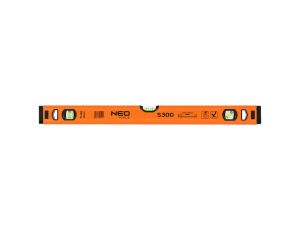 Neo Tools - Poziomnica aluminiowa S 300, 3 libelle, 60 cm - 71-132