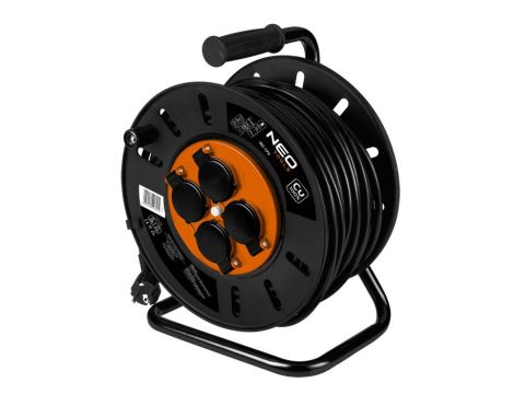 Neo Tools - Przedłużacz bębnowy 50m, 3x2.5mm2 - 90-175